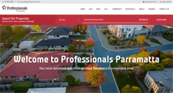 Desktop Screenshot of professionalsparramatta.com.au
